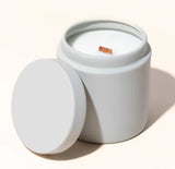 Scented Candle | Glam Tin Jar Scented Candles for Women | Coco Apricot Creme Wax | Long Lasting with 60 Hours Burn Time | 9 oz | Gift for Home Décor09 OZ Metal Candle