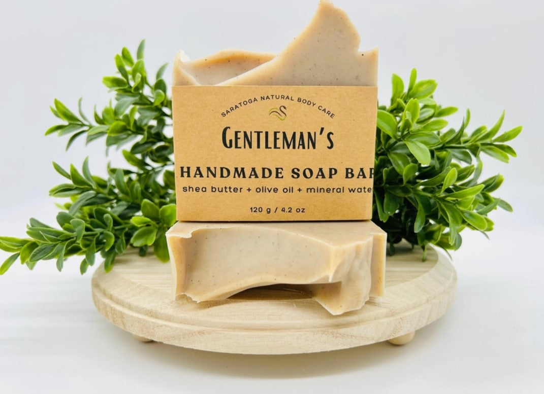 Gentleman's Handmade Soap Bar Vegan Cold Process