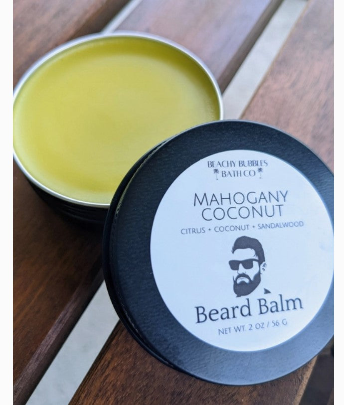 Mahogany Coconut Beard Balm